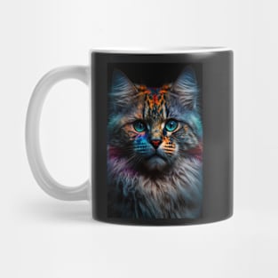 Serious Cat portrait Mug